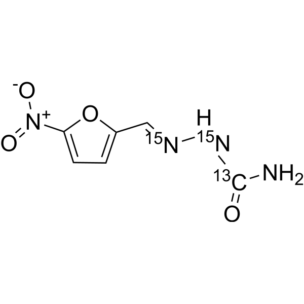 Nitrofurazone-13C,15N2 (Nitrofural-13C,15N2) 1217220-85-3